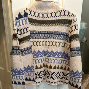 Habitat Size M Brand New Geometric Pattern Sweater